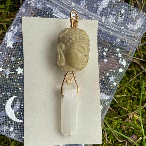 Wire Wrapped Third Eye Charm - Picture 5 of 6